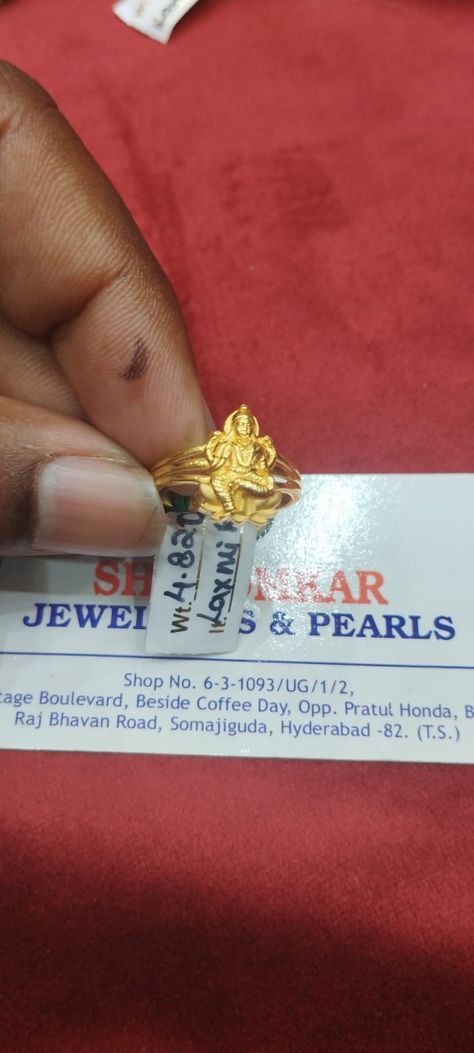 #pearlsring #goldpearlsring #goldpearlsring #ring #gemstonering Lakshmi Devi, What's App, Gold Ring, Gold Rings, Gemstone Rings, Ring, Gold, Quick Saves