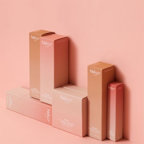 That's so you, NEKER on Behance Korean Cosmetics Packaging, Boxes Design Ideas, Skincare Packaging Design, Boxes Design, Packaging Design Trends, Boxes Packaging, Cosmetic Packaging Design, Skincare Packaging, Branding Design Packaging