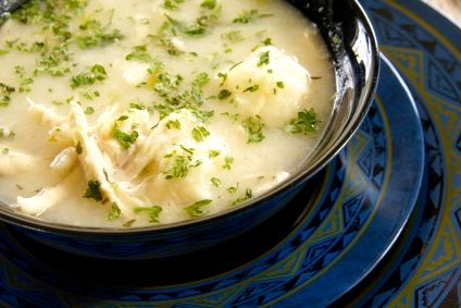 Southern Chicken 'N Dumplings on http://www.theculinarylife.com Cod Stew, Chicken Dumplings Recipe, Fall Crockpot Recipes, Homemade Soups, Crockpot Chicken And Dumplings, Dumpling Soup, Delicious Soups, Homemade Dumplings, Dumplings For Soup