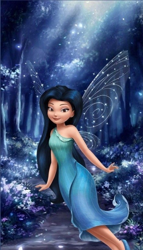 Tinkerbell Pixie Hollow, Silvermist Fairy, Neverland Peter Pan, Fairies Tinkerbell, Pixie Hollow, Disney Fairies, Peter Pan, Disney, Blue