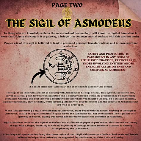 Is Asmodeus an angel, a demon, or just misunderstood? This fiery figure's got a wild reputation, but there's more to him than meets the eye. Swipe to learn the truth about Asmodeus! ⏭️⏭️⏭️ #mythologytok #demondilemma #witchyaf #AsmodeusWho #WitchesOfInstagram Sigil Of Asmodeus, Asmodeus Witchcraft, Asmodeus Demonology, Asmodeus Demon Art, Asmodeus Offerings, Asmodeus Sigil, Demonic Signs, King Asmodeus, Asmodeus Demon