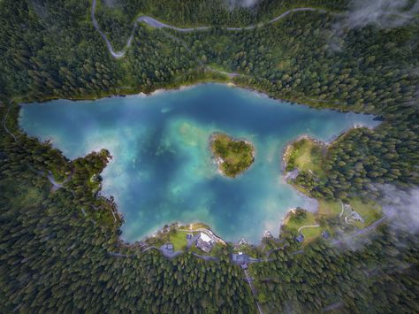 Flims, Grisons, Switzerland Pond Birds Eye View, Google Wallpaper, Photos Landscape, Tiny Trees, Aerial Photos, Fun Hobbies, Aerial Photo, Landscape Nature, Birds Eye View