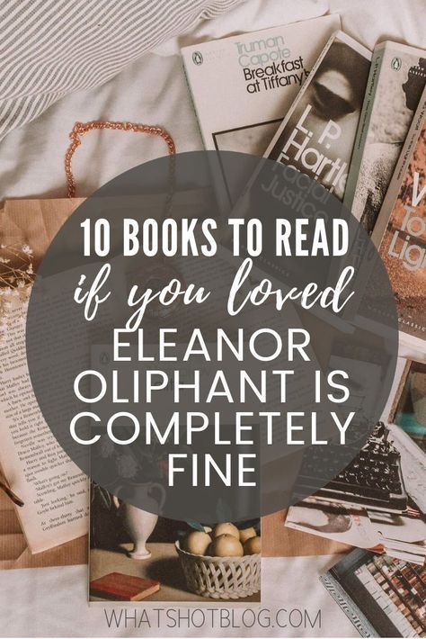 If you loved Eleanor Oliphant is Completely Fine by Gail Honeyman then you need to add these ten similar heartwarming reads to your book wish list! These books will make you cry, laugh and cherish life a little more.  #whatshotblog #bookreview #books #eleanoroliphant #mentalhealth #booklover #bookblogger #bookblog Eleanor Oliphant Is Completely Fine, Book Boutique, Culture Vulture, Book Blogs, Must Read Novels, Book Club Reads, Interesting Books, Cherish Life, Book Discussion