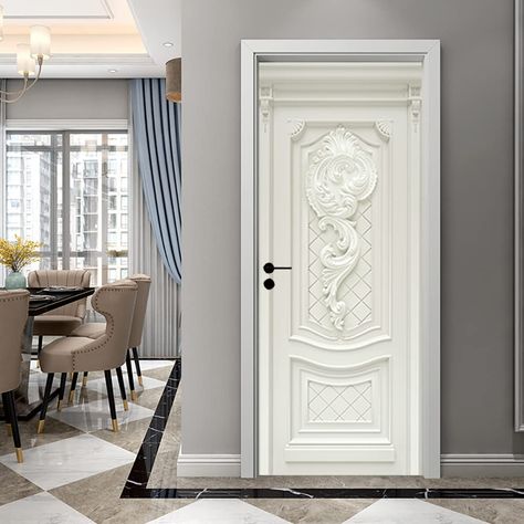 Frosted glass door bathroom