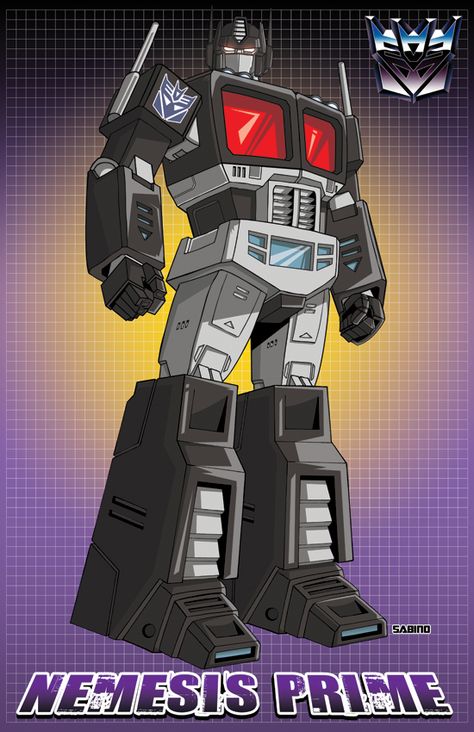 Nemesis Prime by AJSabino on DeviantArt Transformers Nemesis Prime, Nemesis Prime, Arcee Transformers, Transformers Generation 1, Transformers Masterpiece, Transformers Decepticons, Evil Villains, Transformers Optimus, Transformers Movie