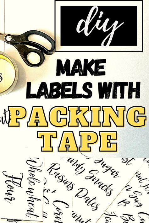 Diy Sticker Labels, Cute Name Labels, Make Labels, Customized Stickers, Make Your Own Labels, Tape Clear, Transparent Labels, Craft Label, Aesthetic Planner