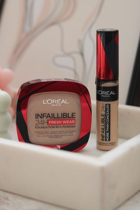 Loreal Makeup Aesthetic, Loreal Makeup Products, Superstay Maybelline, Amazon Skincare, Paris Makeup, Loreal Infallible, Loreal Makeup, Lightweight Foundation, Maybelline Makeup