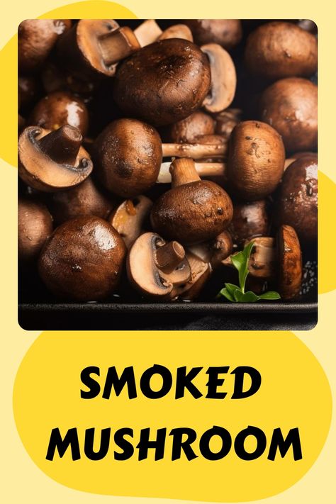 Elevate your culinary game with Smoked Mushroom Recipes. Discover smoky recipes that turn these mushrooms into a delectable delight! Smoked Mushrooms, Mushroom Recipe, Marinated Mushrooms, Large Mushroom, Bbq Ideas, Backyard Cookout, Juicy Steak, Wanting More, Smoker Recipes