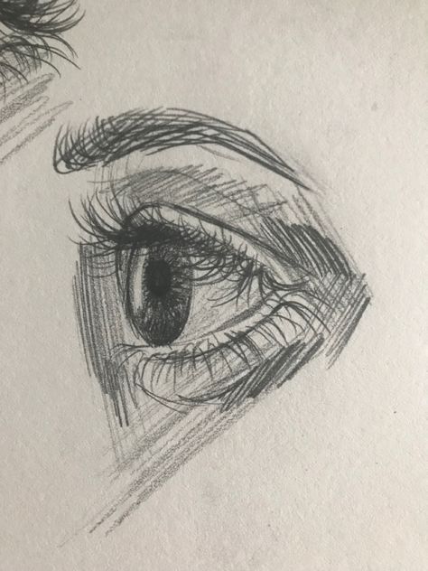 Male Side Eyes Drawing, Eye Drawing From The Side, Realistic Side Eye Drawing, Eye From Side Drawing, Side Profile Reference Realistic, Side Eyes Sketch, Realistic Aesthetic Drawing, Tear Art Reference, Lip Side Profile Drawing