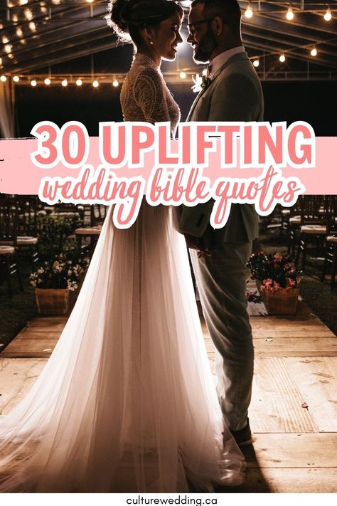 30 Christian Wedding Quotes For Bride and Groom Cards Christian Wedding Quotes, Wedding Photo Quotes, Quotes For Bride, Wedding Quotes For Bride, Wedding Couple Quotes, Wedding Bible Quotes, Godly Wedding, Christian Marriage Quotes, Wedding Wishes Messages