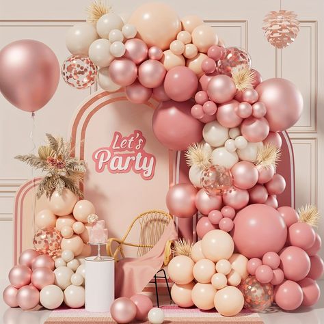 Faster shipping. Better service Bohemian Theme Wedding, Vintage Balloons, Golden Balloons, Bohemian Theme, Garland Arch, Theme Wedding, Balloon Garland, Party Balloons, Party Games