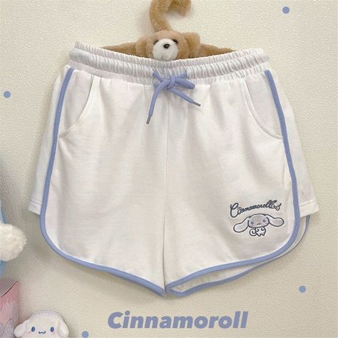 Cinamoroll Pants, Cinnamoroll Outfit, Kawaii Boy Outfits, Sanrio Clothes, Kawaii Kuromi, Kitty Clothes, Kuromi My Melody, Cute Pajama Sets, Kuromi Cinnamoroll