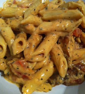 The Art of Comfort Baking: Penne with Blackened Chicken and Sun-Dried Tomato Basil Sauce Blackened Chicken Pasta, Comfort Baking, Blackened Chicken Recipe, Chicken Penne Pasta, Cajun Chicken Alfredo, Chicken Honey, Chicken Penne, Mango Avocado Salsa, Tomato Basil Sauce