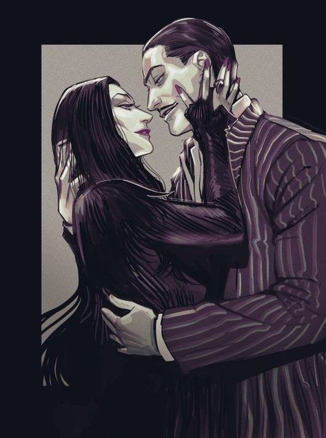 Morticia Gomez Addams, Addams Family 1991, Morticia Gomez, Morticia And Gomez, Morticia And Gomez Addams, Addams Familie, Gomez And Morticia, Gomez Addams, Alternative Comics