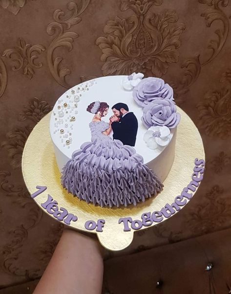 Anniversary Cakes Ideas Couple, 25th Anniversary Cake Ideas, Engagement Cake Images, Cake Reference, Anniversary Cake Ideas, 25th Anniversary Cake, Create Pin, 25 Anniversary Cake, Couple Cake