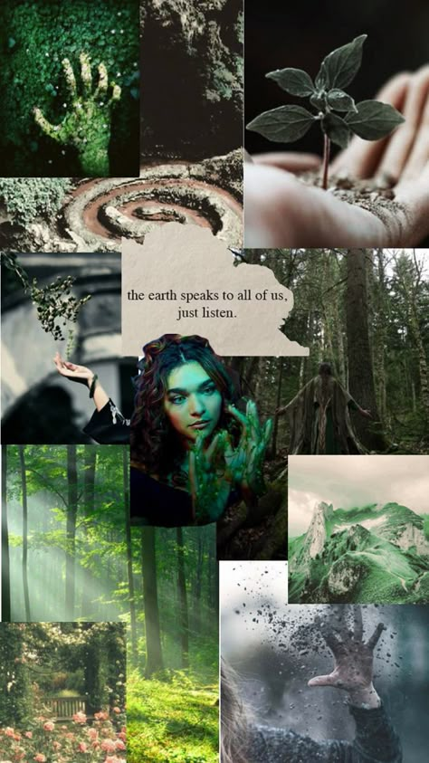 Gargoyles Characters, Earth Elemental, Earth Powers, Witch Wallpaper, Witch Quotes, Earth Element, Enchanted Wood, Witchy Wallpaper, Slytherin Aesthetic