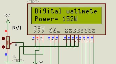 Digital DC watt meter using pic microcontroller Electric Projects, Analog To Digital Converter, Pic Microcontroller, Switched Mode Power Supply, Voltage Divider, Dc Circuit, Electronic Circuit Design, Power Supply Circuit, Liquid Crystal Display