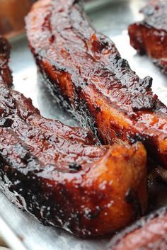 ribs anyone?? Char Siew, Chinese Bbq Pork, Pork Belly Recipes, Mapo Tofu, Barbecue Ribs, Chinese Cooking, Bbq Pork, Rib Recipes, Pork Dishes