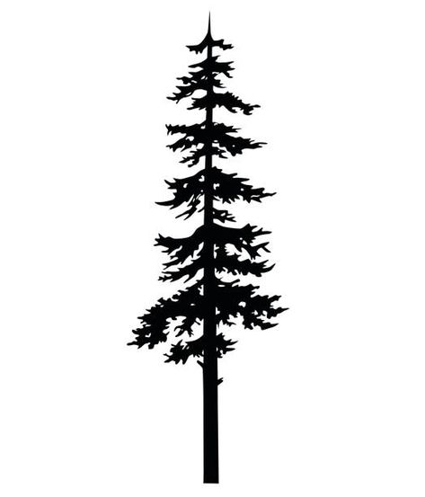 30,108 Pine Trees Silhouette Stock Photos, Pictures & Royalty-Free Images - iStock | Pine tree vector, Tree line, Pacific northwest trees Sol Logo, Tree Silhouette Tattoo, Pine Tree Drawing, Vintage Typography Design, Pine Tree Silhouette, Pine Tree Art, Tree Logo Design, Forest Silhouette, Gray Tree