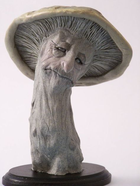 Tee sienestä 3 versiota veistämällä! Nuori, keski-ikäinen ja vanha. Mushroom Faerie, Sculpture Exhibition, Ooak Art Doll, Tree Sculpture, Mushroom Art, Sculpting Clay, Art Clay, Paper Clay, Sculpture Clay