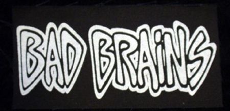 Bad Brains Bad Brains, Bad Brains Logo, Punk Band Stencil, Punk Band Patches Diy, Punk Logos, Punk Band Logos, Punk Bands Logos, Bad Brains Patch, Bad Brains Shirt