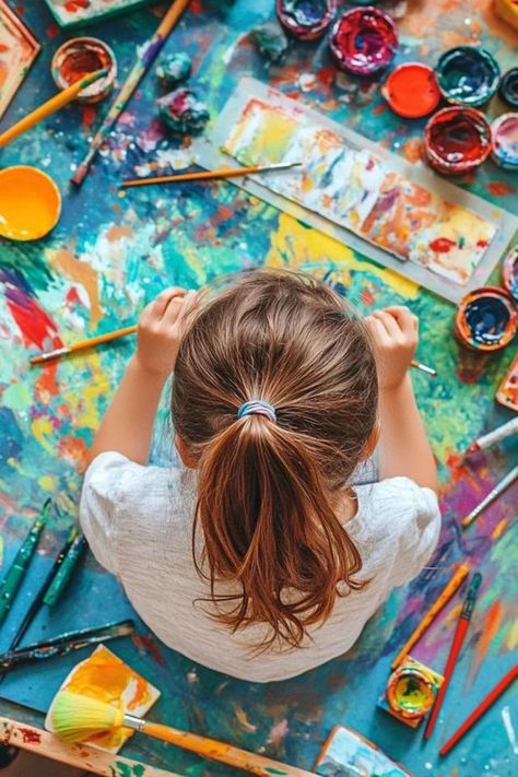 Encourage your child's self-expression and creativity through arts and crafts. Foster their unique talents and confidence. 🌟🎨 #CreativeKids #SelfExpression #ChildDevelopment Photoshooting Ideas, Unique Talents, Print Design Art, Social Studies Activities, Child Therapy, Child Psychology, Instagram Ideas Post, School Photography, Helping Children