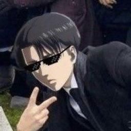 Levi Funny Icon, Aot Reaction Pic, Levi Ackerman Funny, Meme Levi, Levi Memes, Levi Funny, Levi Icon, Anime Meme Face, Aot Funny