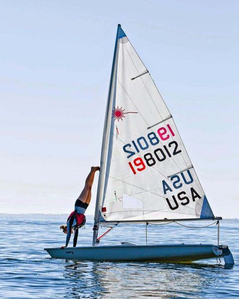 Sailing into Thanksgiving break like……. . . . .  @regattashots “From the vaul: @gustavfoto for regattashots.com” #sailing #lasersailing #thanksgiving #fun #sail #laser #water #handstand #laserperformance Laser Sailing, Dinghy Sailboat, Laser Sailboat, Sailing Aesthetic, Sailing Photography, Sailing Dinghy, Sail Life, Thanksgiving Break, Sailing Trips