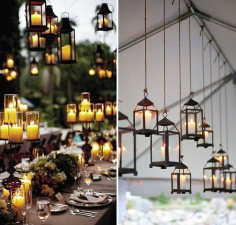 Decorate With Lanterns, Hanging Lanterns Wedding, Lanterns With Flowers, Moroccan Inspired Decor, Wedding Aesthetic Ideas, Historical Wedding, Edible Centerpieces, Lanterns Wedding, Tangled Wedding