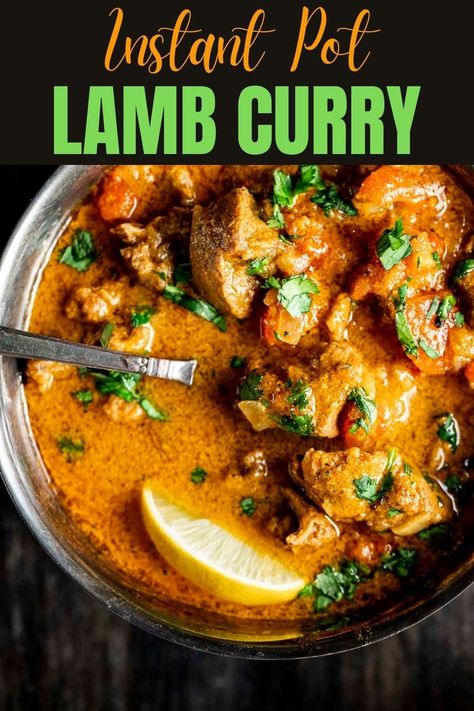 Slow Cook Lamb, Pressure Cooker Curry, Pressure Cooker Lamb, Paleo Beef Recipes, Lamb Curry Recipes, Cook Lamb, Slow Cooker Lamb, Slow Cooked Lamb, Lamb Dishes