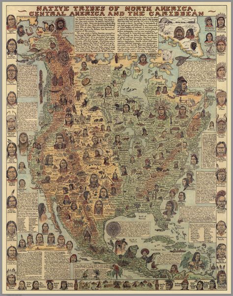 Native Tribes of North America Mapped - Vivid Maps Tribe Symbols, Village Map, North America Map, America Map, Vertical Poster, Motivational Poster, Old Maps, 웃긴 사진, Native American History