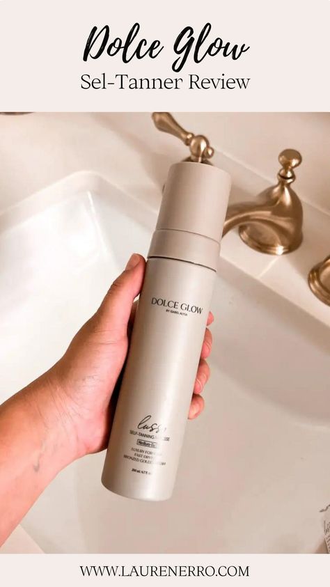 Dolce Glow Self Tanner Review Dolce Glow Spray Tan, Dolce Glow, Dolce Vita Aesthetic, Mousse Dolce, Sunless Tanning Lotion, Best Self Tanner, Beautiful Glowing Skin, Tanning Mousse, Self Tanning