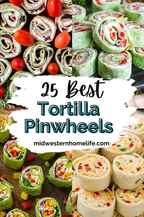 collage of tortilla pinwheel recipes Recipe For Pinwheels Tortilla Rolls, Corn Tortilla Roll Ups, Aram Sandwiches Tortilla Rolls, Easy Tortilla Pinwheels, Tortilla Pin Wheel Recipes, Pinwheel Wraps Appetizers, Pickle Pinwheel Appetizers, Appetizers With Wraps, Low Calorie Pinwheel Recipes