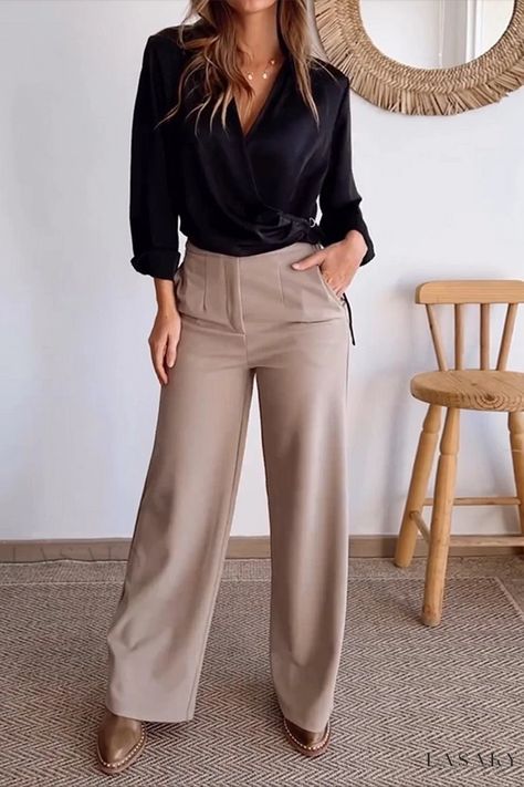 Lasaky - Business-Friendly Two-Piece Outfit Semi Professional Outfits, Hr Outfits, Business Outfit Ideas, Edgy Wardrobe, Winter Business Outfits, Corporate Woman, Summer Office Outfits, Holiday Outfits Women, Casual Work Outfits Women