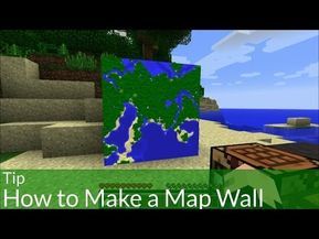 Minecraft Map Wall Ideas, How To Make A Map In Minecraft, How To Make A Big Map In Minecraft, Minecraft Map Wall Design, How To Add Markers To A Map Minecraft, Minecraft Map Marker, How To Terraform In Minecraft, Minecraft Map Wall, Minecraft Map