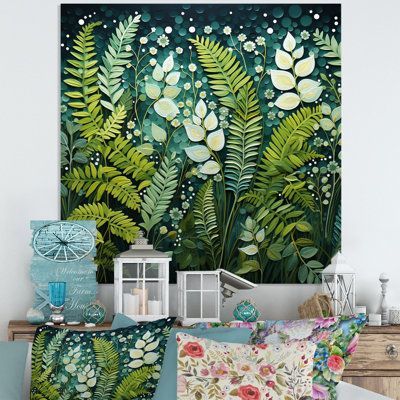 Monochrome Living Room Inspo: Black and White Done Right Fern Artwork, Ferns Plant, Nature Inspired Living Room, Monochrome Living Room, Floral Metal Wall Art, Fern Plant, Living Room Inspo, Nature Wall Art, Flower Wall Art