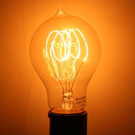 40 watt - 120 volt - A19 - Medium Screw (E26) Base - 2,200K - Victorian Quad Loop Filament | Bulbrite Antique Reproduction Light Bulb Lightbulbs, Led Tubes, Sign Display, Incandescent Lighting, Energy Use, Ceiling Fixtures, Light Bulbs, Save Energy, Quad