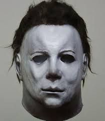 Michael Myers mask in Halloween is just a Captain Kirk mask altered slightly and painted white. Blood Tears, Halloween Franchise, Michael Myers Mask, Mascaras Halloween, Halloween 1978, Trick Or Treat Studios, Slasher Movies, The Boogeyman, John Carpenter