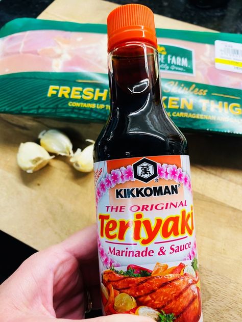 Kikkoman Teriyaki Sauce, Griddle Ideas, Teriyaki Chicken Marinade, Pineapple Chicken Stir Fry, Blackstone Chicken, Teriyaki Pineapple Chicken, Chicken Teriyaki Sauce, Kikkoman Recipes, Chicken Yakisoba