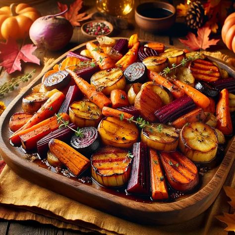 Root Vegetable Medley, Roasted Vegetable Medley, Holiday Roasts, Vegetable Medley, Roasted Root Vegetables, Pasta Primavera, Root Vegetable, Different Vegetables, Root Vegetables