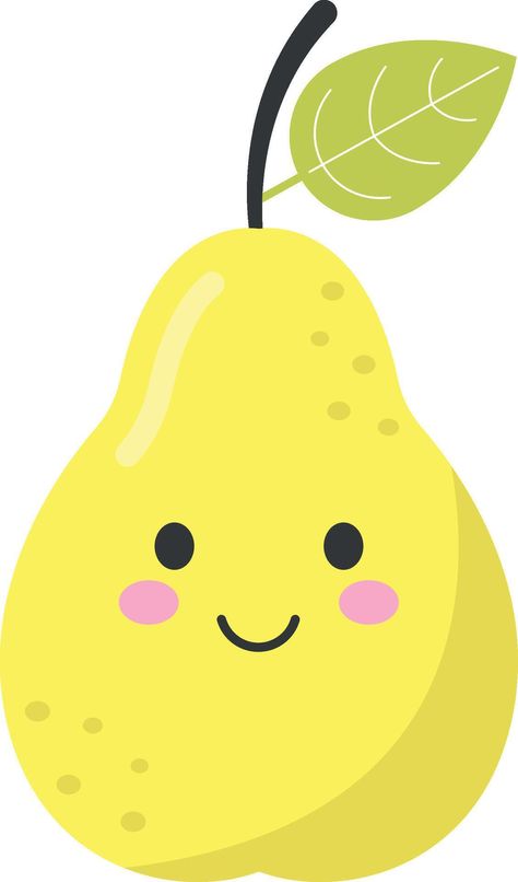 Pear cartoon smiling fruit illustration Pear Cartoon, Pear Illustration, Fruit Illustration, Heart Tree, Cityscape Photos, Logo Banners, Nature Backgrounds, Heart With Arrow, Background Banner