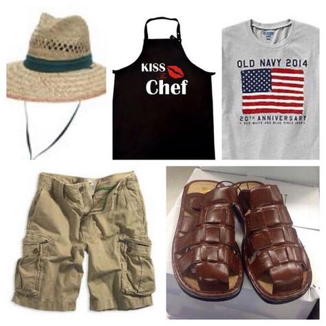 Bbq Dad Outfit, Bbq Whole Chicken, Bbq Quotes, Dad Core, Hoco 2022, Grown Ups 2, Bbq Night, Frat Party, Spirit Week Outfits