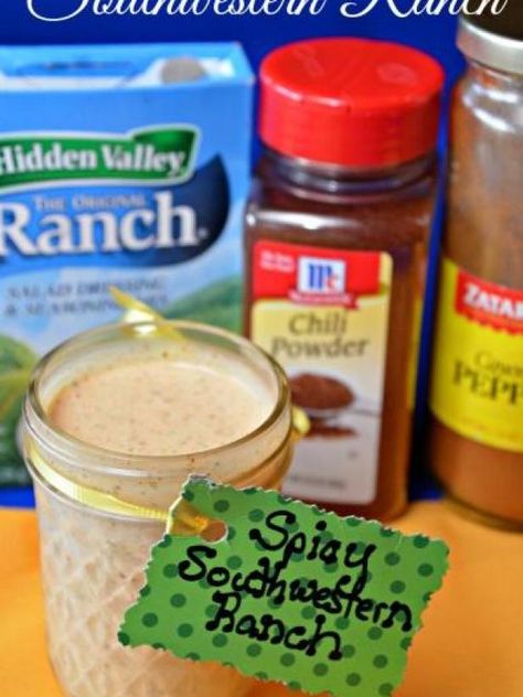 20 Delicious Ways to Customize Classic Ranch Dressing | Stuff We Love | TLC.com Southwestern Ranch Dressing, Outback Ranch Dressing, Outback Ranch, Southwest Ranch Dressing, Copycat Outback, Southwest Ranch, Southwestern Ranch, Chipotle Ranch Dressing, Chicken Ranch Pasta