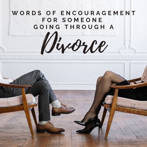 This article provides examples of encouraging words to say to a parent, daughter, son, relative, or friend going through a divorce or breakup. This includes prayers and quotes for separated couples to help them overcome the pain. Encouraging Words For Friends, Inspirational Divorce Quotes, How To Comfort Someone, Separation Quotes, Prayer For Your Son, Going Through Divorce, Quote Friends, Prayer For Son, After A Divorce