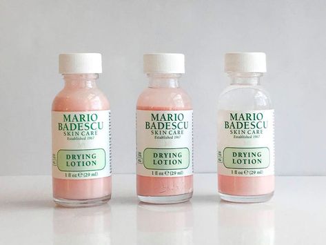 Mario Badescu Drying Lotion review: a cult-favorite pimple zapper Dry Out Pimples, Mario Badescu Drying Lotion, Pimples Overnight, How To Get Rid Of Pimples, Pink Bottle, Mario Badescu, Business Insider, Salicylic Acid, Card Sizes