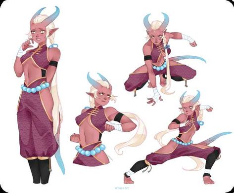 Tiefling Art - Imgur Pose Bases, Female Monk, Humanoid Dragon, Tiefling Female, Dnd Board, Videogame Art, Animation Character, Dungeons And Dragons Characters, Dnd Art