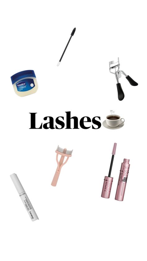 Love yourself x #eyelashes Lashes Grow, Best Lash Serum, Vaseline Original, Eyelash Comb, Clear Mascara, Grow Lashes, Lash Curler, Lash Serum, Love Yourself