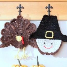 Crochet Turkey Potholder Pattern, Free Thanksgiving Crochet Patterns, Crochet Turkey Pattern Free, Thanksgiving Crochet Patterns Free, Thanksgiving Amigurumi, Fall Crochet Patterns Free, Turkey Crochet, Thanksgiving Crochet Patterns, Crochet Thanksgiving