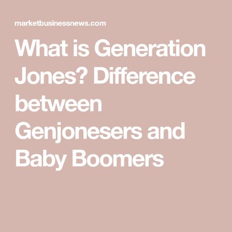 Baby Boomers Generation, Baby Boom, One Coin, Stuck In The Middle, Peace On Earth, Coming Of Age