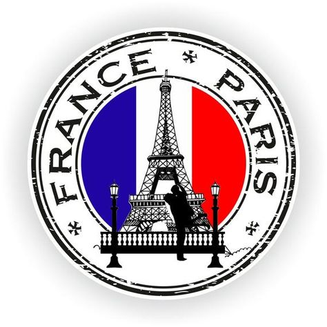 Paris Flag, World Map Europe, Travel Stamp, France Flag, Seal Sticker, Paris Logo, Travel Icon, Pop Art Wallpaper, Travel Stickers